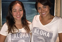 Greicy and Ana in Kona HI