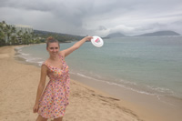 Natalia in Hawaii in Hawaii