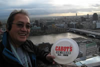 Overlooking London and the Thames in country