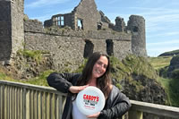 Olivia - Dunluce Castle - Northern Ireland in Northern Ireland Olivia - Dunluce Castle - Northern Ireland in Northern Ireland