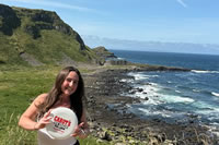 Olivia - Giants Causeway - Northern Ireland in Northern Ireland Olivia - Giants Causeway - Northern Ireland in Northern Ireland