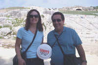 The Stiltons in Sicily in Italy
