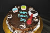 Order Ref: CS-019 Custom Fathers Day Candy Shoppe Ice Cream Cake.