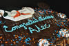 Order Ref: CS-021 Custom Graduation Newton South Candy Shoppe Ice Cream Cake.