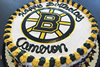 Order Ref: PI-391 10 inch Boston Bruins Photo Image Ice Cream Cake