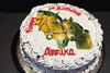 Order Ref: PI-425 10 inch Custom Horses Photo Image Ice Cream Cake