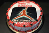 Order Ref: PI-489 10 inch Air Jordan Basketball Photo Image Ice Cream Cake