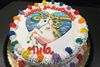 Order Ref: PI-506 10 inch My Little Pony themed Photo Image Ice Cream Cake