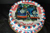 Order Ref: PI-351 Photo Image Custom 10 Thomas the Train Ice Cream Cake.