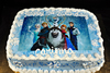 Order Ref: PI-214 10x14 inch Frozen the Movie Custom Photo Image Ice Cream Cake.