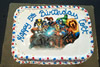 Order Ref: PI-282 Super Heros 10x14 inch Custom Ice Cream Cake