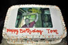 Order Ref: PI-069 Custom Photo Image Birthday Themed Ice Cream Cake.