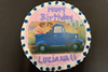 Order Ref: PI-557 10x14 inch Birthday Photo Image Ice Cream Cake