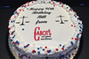 Order Ref: PI-258 Custom 90th Birthday Photo Image Ice Cream Cake.