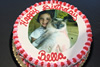 Order Ref: PI-492 9 inch Custom Cat Photo Image Ice Cream Cake