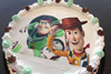 Order Ref: PI-251 Toy Story Custom 9 inch Birthday Photo Image Ice Cream Cake.