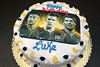 Order Ref: PI-449 Neymar-Messi-Suarez Barca FC Photo Image Ice Cream Cake