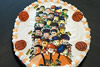 Order Ref: PI-290 Basketball Cartoon Custom Ice Cream Cake