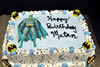 Order Ref: PI-054 Batman 10x14 inch Photo Image Ice Cream Cake.