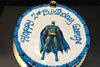 Order Ref: PI-432 12 inch Batman Photo Image Ice Cream Cake