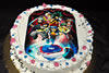 Order Ref: PI-108 Beyblade Themed Photo Image Ice Cream Cake.