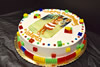 Order Ref: PI-315 Photo Image Lego Theme Cake