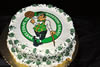 Order Ref: PI-093 Boston Celtics Themed Ice Cream Cake.