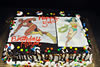 Order Ref: CS-024 Super Heros Candy Shoppe Custom Photo Image Themed Ice Cream Cake.