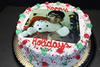 Order Ref: PI-428 10 inch Christmas Birthday Photo Image Ice Cream Cake