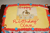 Order Ref: PI-025 Curious George Photo Image Ice Cream Cake.