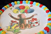 Order Ref: PI-002 Curious George Photo Image Ice Cream Cake.