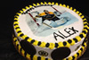 Order Ref: PI-163 Custom Hockey Theme Photo Image Cake.