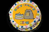 Order Ref: PI-571 Custom Photo Image Themed Ice Cream Cake for Kira