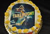 Order Ref: PI-149 Lakers Fan Custom Photo Image Ice Cream Cake.