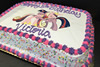Order Ref: PI-429 12x18 inch My Little Pony Photo Image Ice Cream Cake