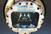 Order Ref: PI-435 9 inch Custom Darth Vader Photo Image Ice Cream Cake