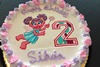 Order Ref: PI-196 Elmo's friend Cadabby Themed Photo Image Ice Cream Birthday Cake.