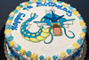 Order Ref: PI-302 Gyrados Custom Ice Cream Cake