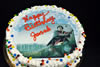 Order Ref: PI-062 Harry Potter Themed Photo Image Ice Cream Cake.