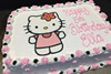 Order Ref: PI-437 Hello Kitty 10x14 inch Photo Image Ice Cream Cake