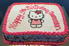 Order Ref: PI-327 Photo Image Hello Kitty Theme 10x14 inch Cake