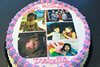 Order Ref: PI-371 Custom Photo Image Cake for Isabella