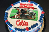 Order Ref: PI-476 8 inch Custom Photo Image Ice Cream Cake