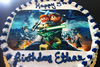 Order Ref: PI-146 Lego Star Wars Themed Custom Photo Image Ice Cream Cake.