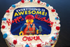 Order Ref: PI-195 Legoland Themed Photo Image Ice Cream Birthday Cake.