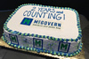 Order Ref: PI-541 McGovern Motors Themed Photo Image Ice Cream Cake