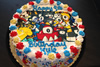 Order Ref: PI-193 Mixels Themed Photo Image Ice Cream Birthday Cake.