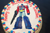 Order Ref: PI-222 Tramsformers Optimus Prime 12 inch Custom Photo Image Ice Cream Cake.