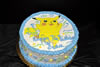 Order Ref: PI-060 Peeka Chu Themed Photo Image Ice Cream Cake.