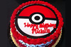 Order Ref: PI-247 Pokemon Custom Birthday Photo Image Ice Cream Cake.